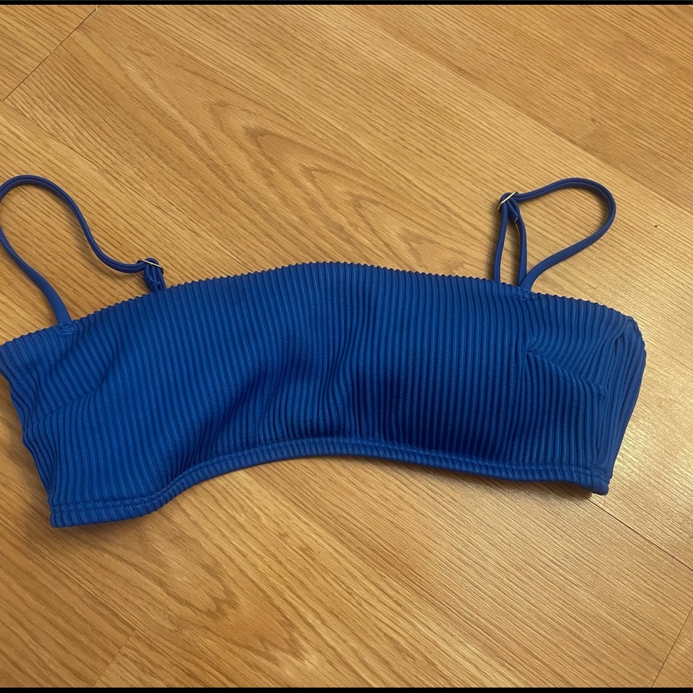 Blue Hollister Bathing Suit Top